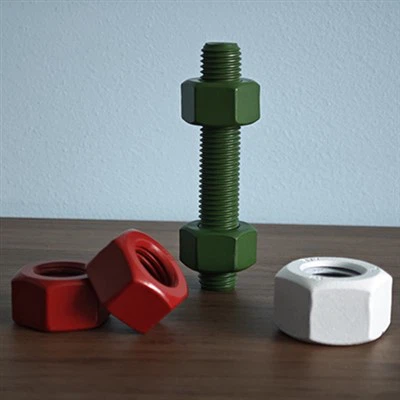 Mehrfarbige PTFE-beschichtete Schrauben